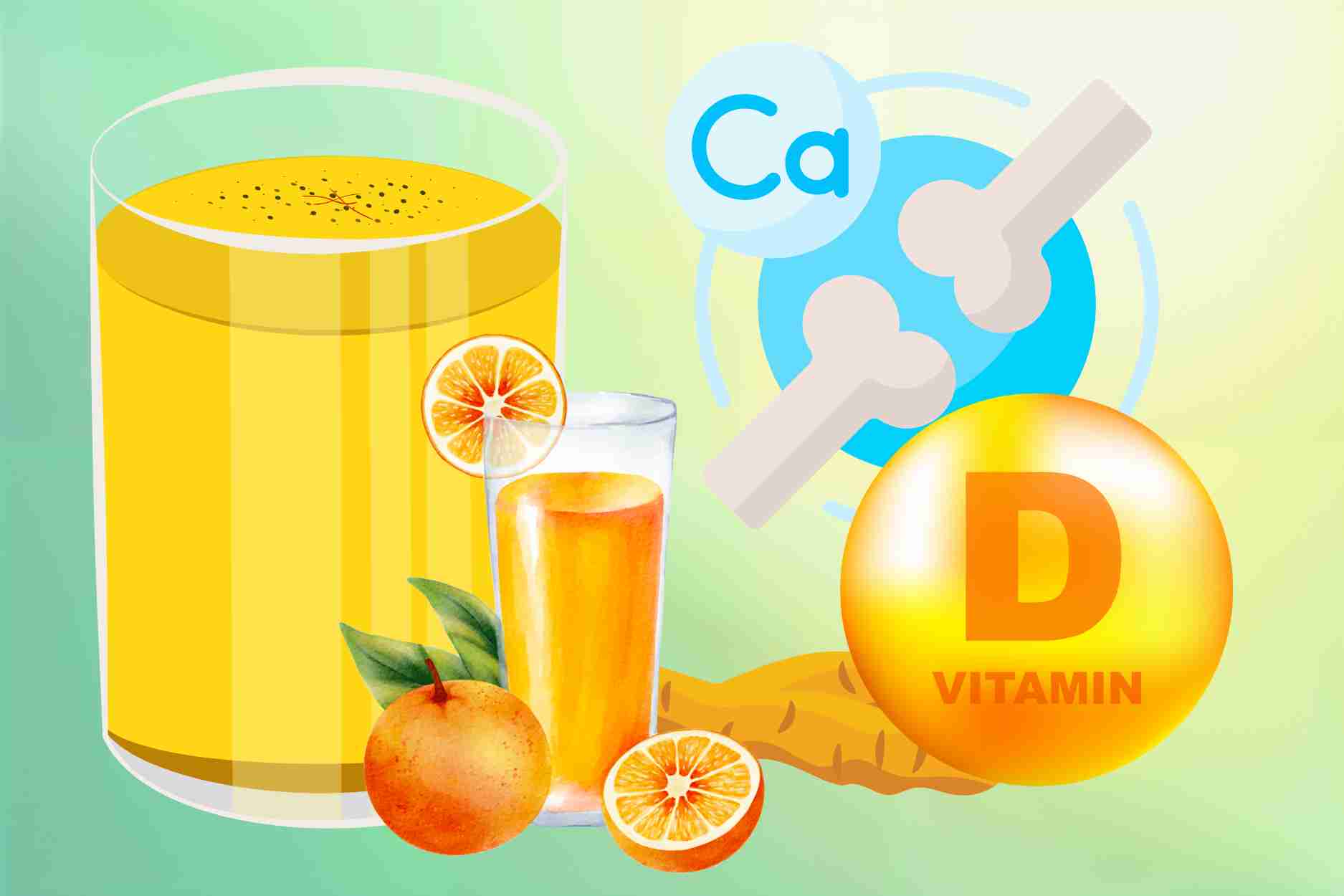 Morning drinks rich in calcium, vitamin D help the elderly keep bones strong