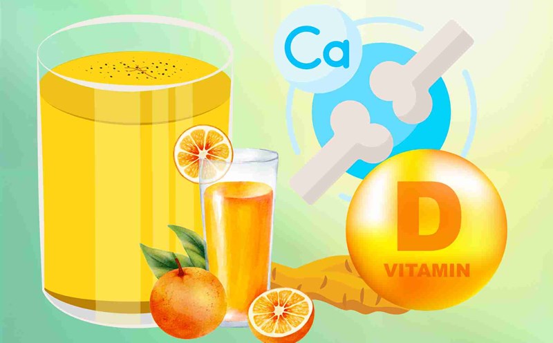 Morning drinks rich in calcium, vitamin D help the elderly keep bones strong