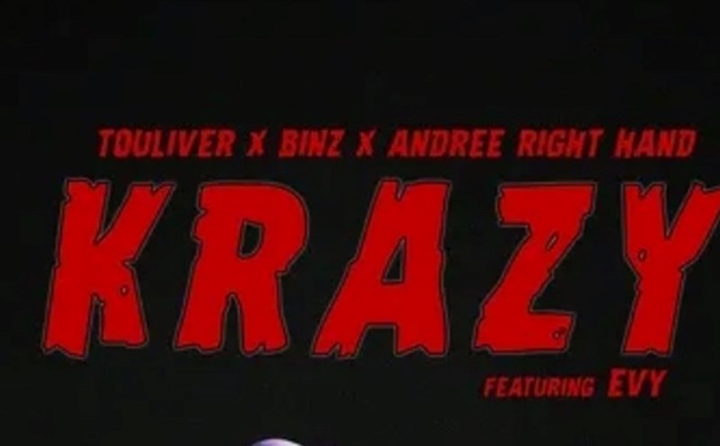 The MV of the rap song "Krazy" is no longer on Binz's YouTube channel. Photo: Cut from video