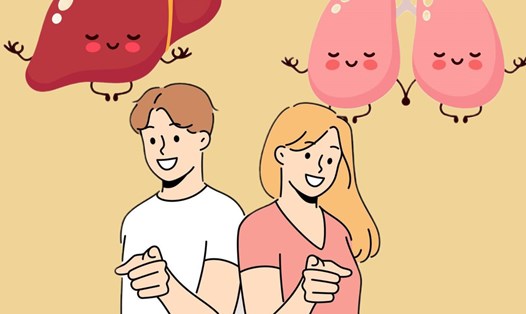 Những món ăn vặt giá rẻ hỗ trợ chức năng gan thận. Đồ họa: Phương Thảo