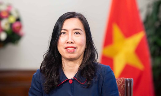 Thứ trưởng Bộ Ngoại giao Lê Thị Thu Hằng. Ảnh: Bộ Ngoại giao