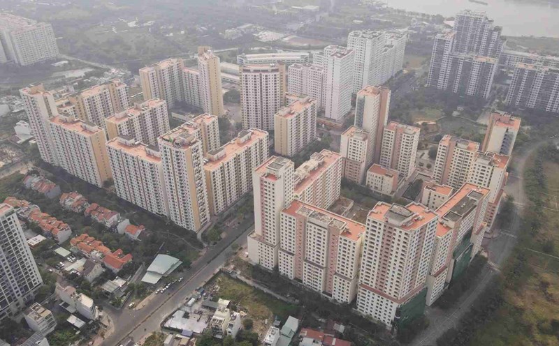 A good solution is needed to create land funds, as well as unlock mechanisms to quickly implement social housing projects. Photo: Anh Tu