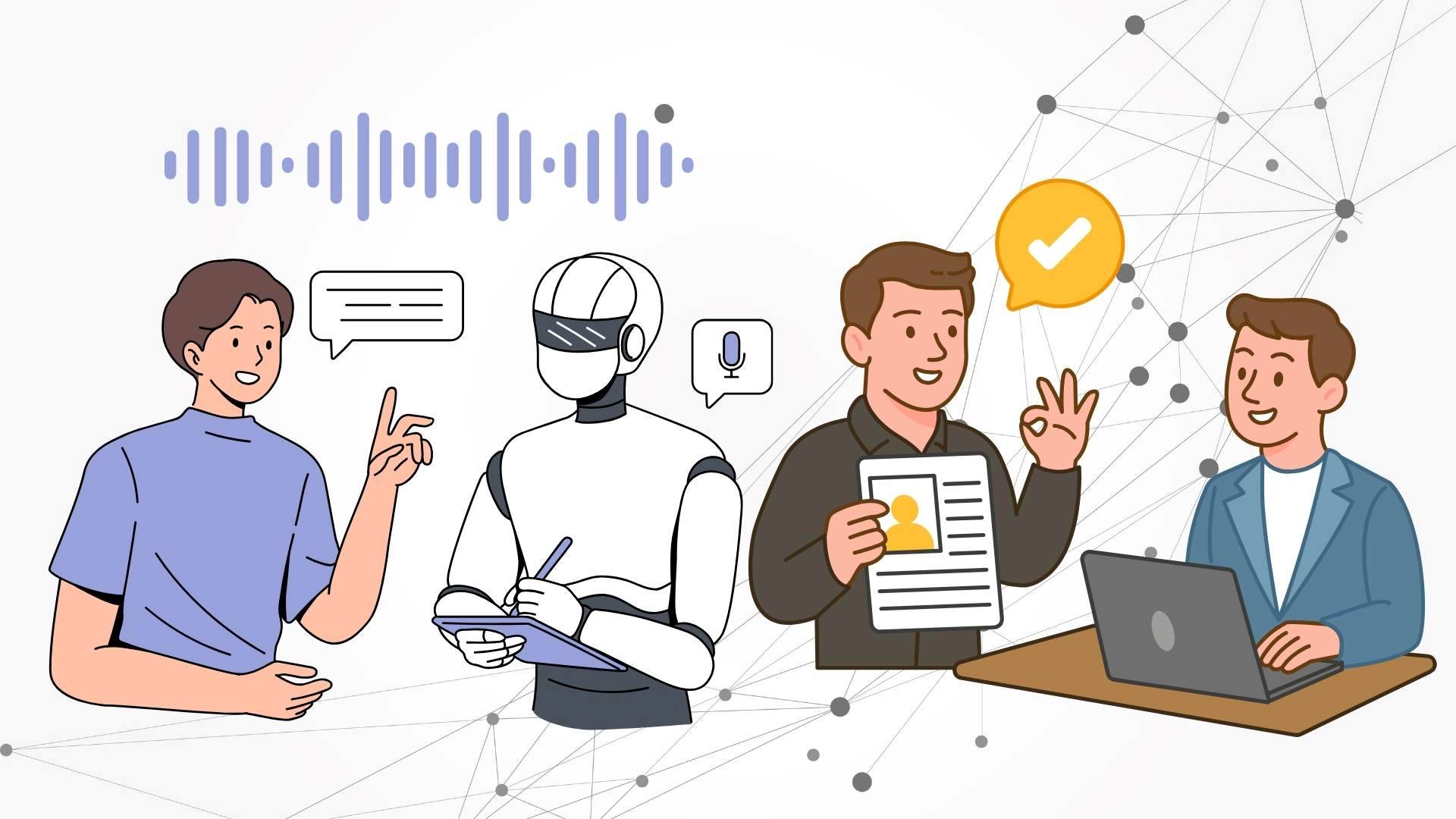 Startup dung AI phan tich giong noi de loai bo thien kien trong tuyen dung. Do hoa: Minh Vu