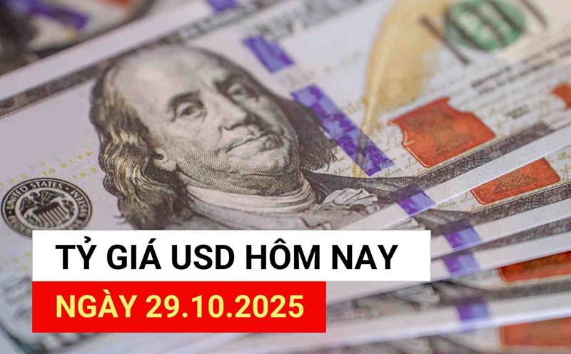 USD exchange rate today 10/29/2025.