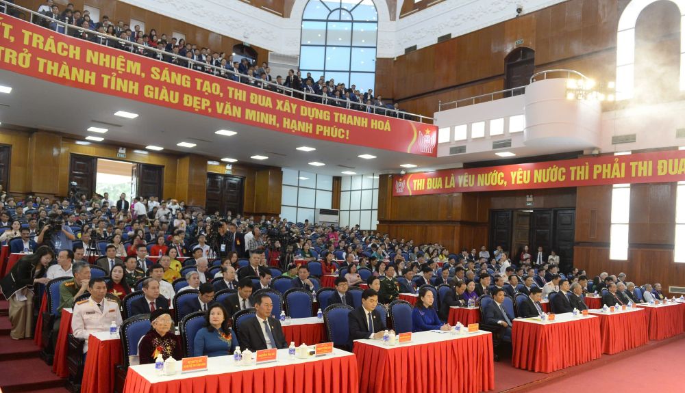 Cac dai bieu du dai hoi. Anh: Xuan Hung