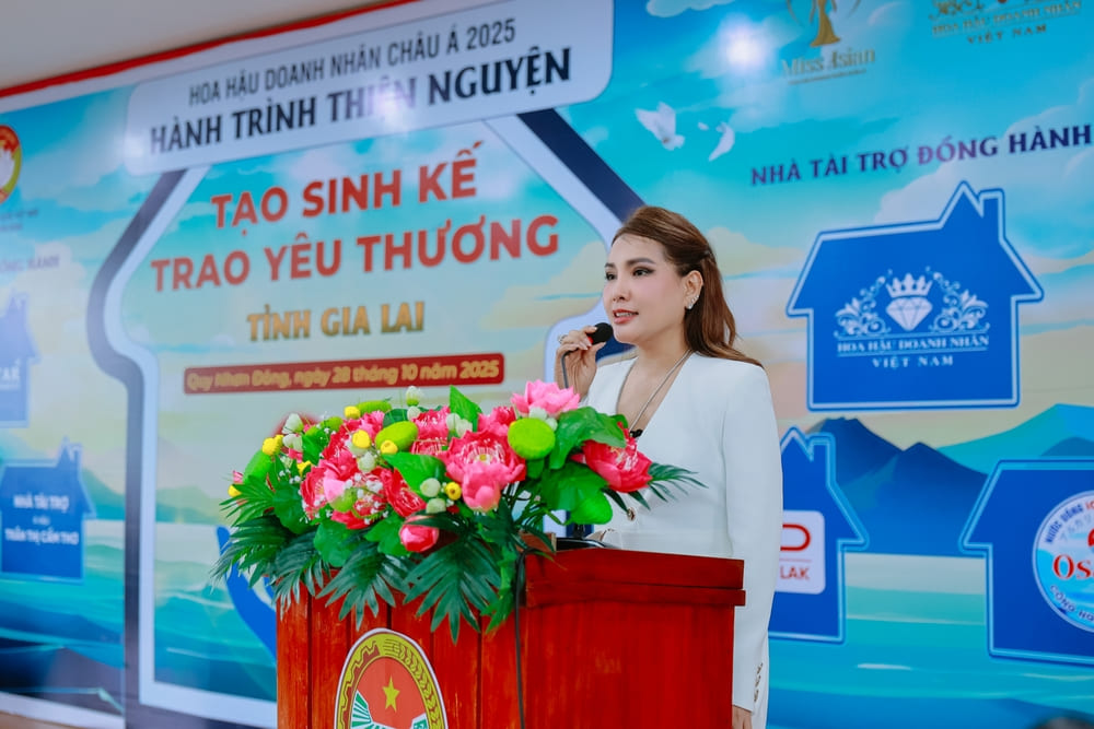 Dang Gia Bena – Chu tich Miss Business World, Nha sang lap cuoc thi Hoa hau Doanh nhan Chau A – Miss Asian