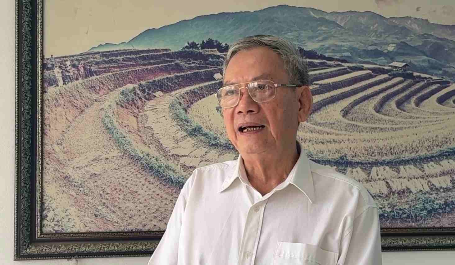 Theo Chu tich Hoi Khoa hoc Dat Viet Nam - Vu Nang Dung, co duoc nhung thanh tuu trong nganh lua gao hien nay la nho su chung tay cua nhieu ben, tu nguoi nong dan cho den nha quan ly. Anh: Phuong Anh.