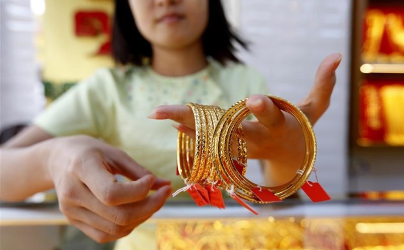 Gold prices are forecast to reach $5,000/ounce in 2026. Photo: Xinhua