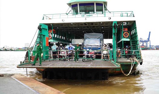 Xây cầu thay phà Cát Lái kết nối Đồng Nai và TPHCM. Ảnh: HAC