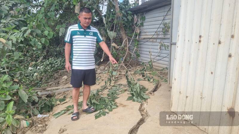 Nhieu hang muc tai chung cu da xuong cap nghiem trong. Anh: Nhom PV