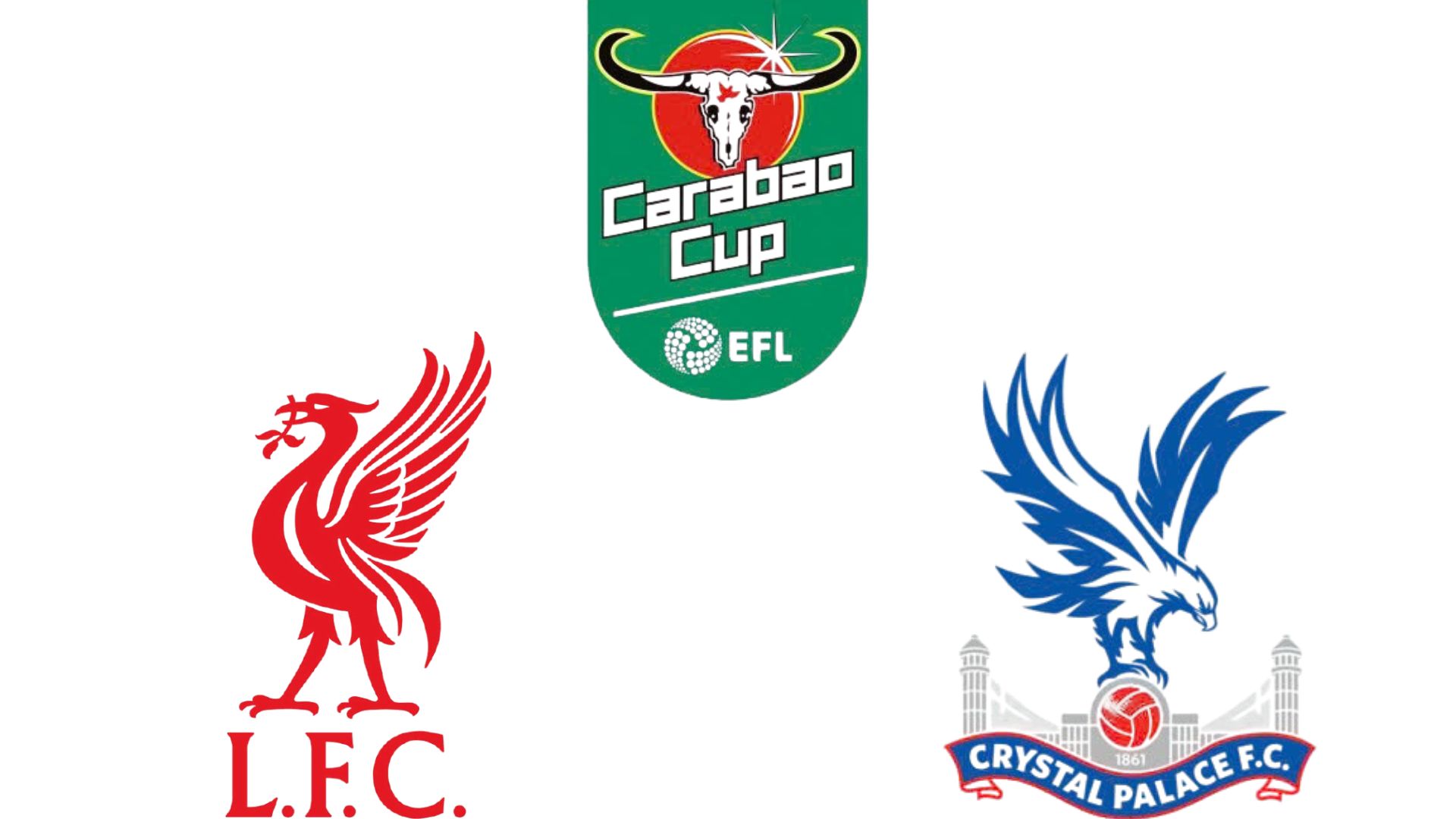 Liverpool face Crystal Palace in the Carabao Cup. Graphics: Van An