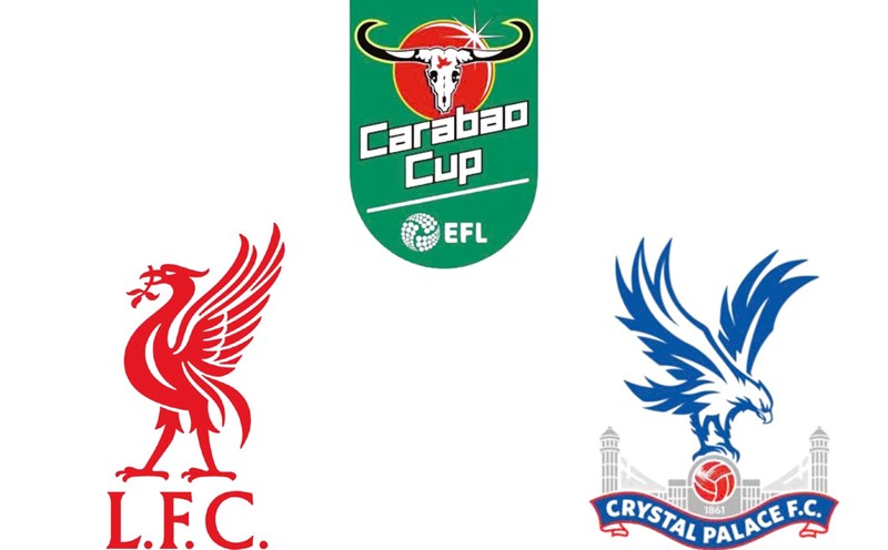 Liverpool face Crystal Palace in the Carabao Cup. Graphics: Van An