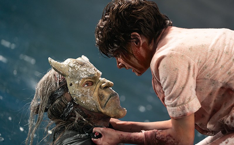 A scene from the movie "Black Phone 2" starring female star Madeleine McGraw. Photo: Producer