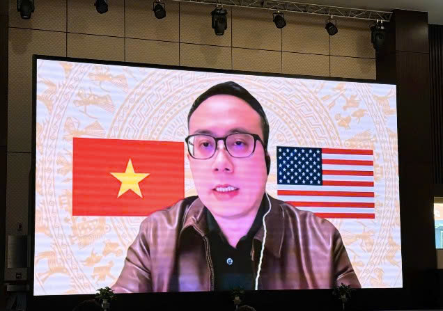 ong Do Ngoc Hung - dai dien Thuong vu Viet Nam tai Hoa Ky cho biet Hoa Ky van la thi truong nhap khau voi gia tri vuot 3.500 ti USD/nam. Anh: BCT