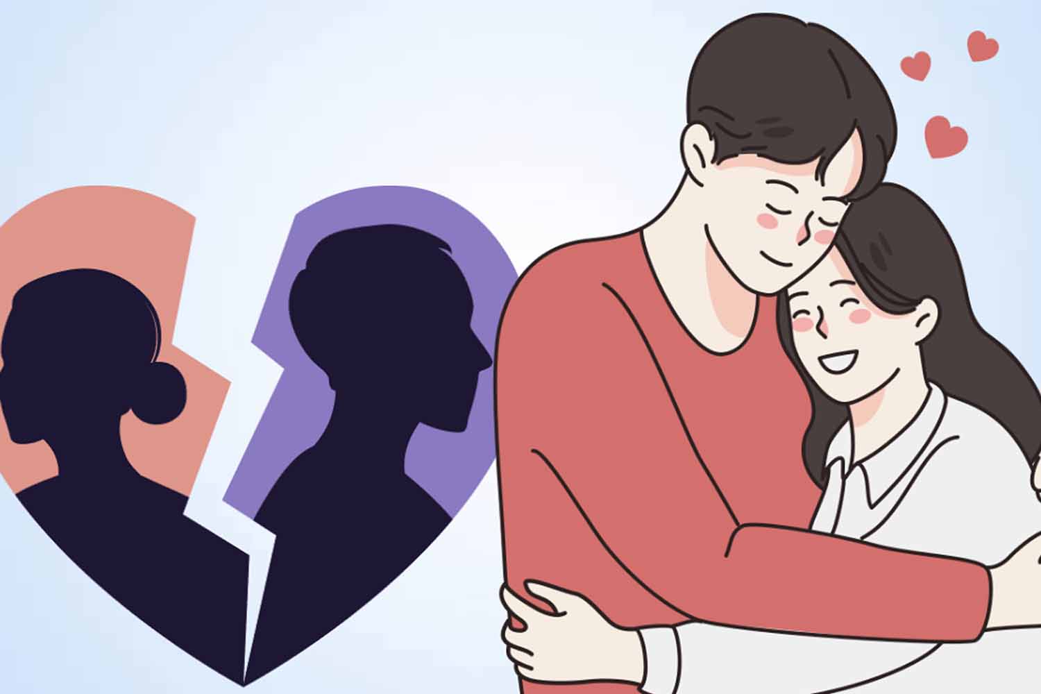 Les raisons pour lesquelles les couples peuvent toujours se reconcilier apres une separation. Graphique : Thien Nhan