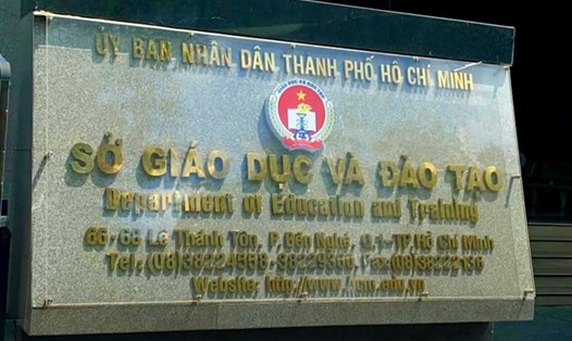 Sở GDĐT TPHCM khẳng định tên miền hcm.quanlytruonghoc.edu.vn không phải là hệ thống cơ sở dữ liệu ngành. Ảnh: Chân Phúc