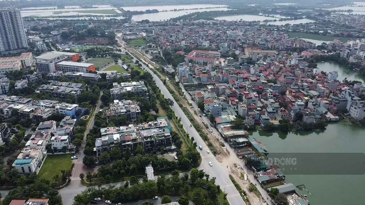 Tuyen duong khi hoan thanh se ket noi Vanh dai 3 va Vanh dai 2,5, giam tai ap luc cho tuyen duong Tam Trinh hien huu. Anh: Nguyen Tung.