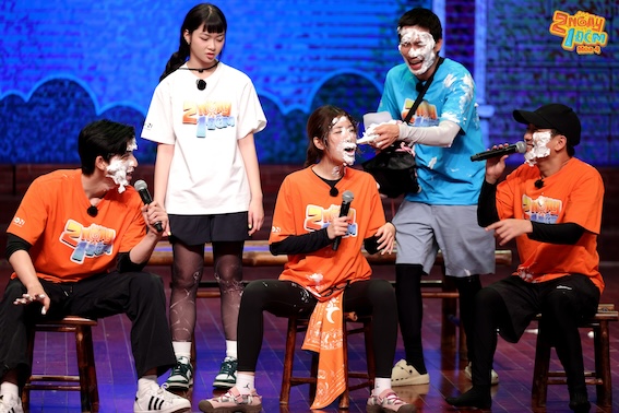 LAMOON gay tranh cai khi lam khach moi trong “2 ngay 1 dem” tap 86. Anh: Nha san xuat.