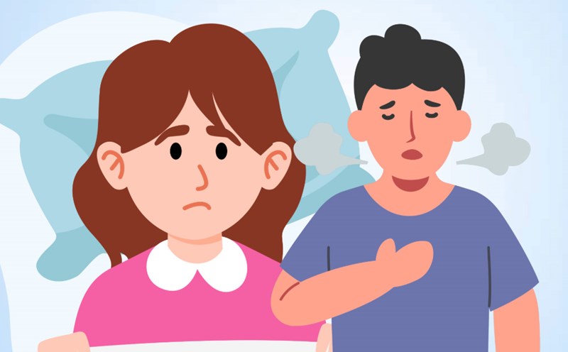 Causes of rapid heartbeat when lying down and safe control. Graphics: Thien Nhan