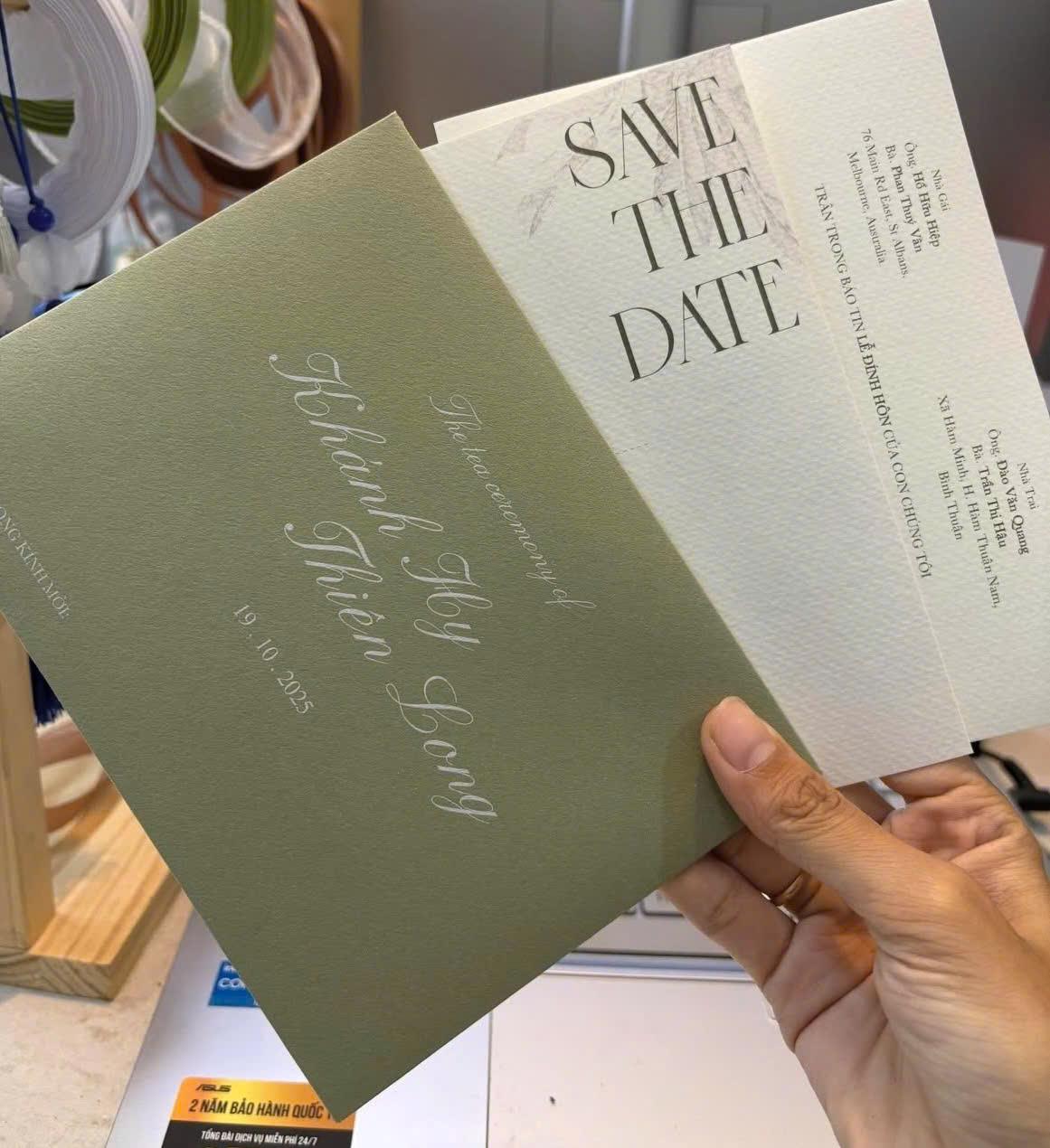Receive dozens of pink invitations a month. Photo: Minh Vu