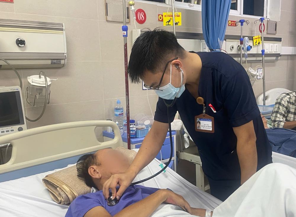 Saving the life of a rare stroke patient. Photo: BVCC