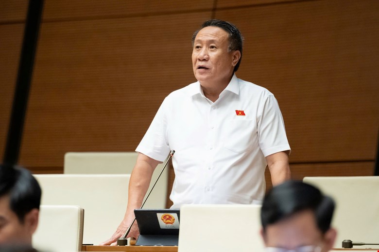 National Assembly delegate Ha Sy Dong (Quang Tri delegation). Photo: Quochoi.vn