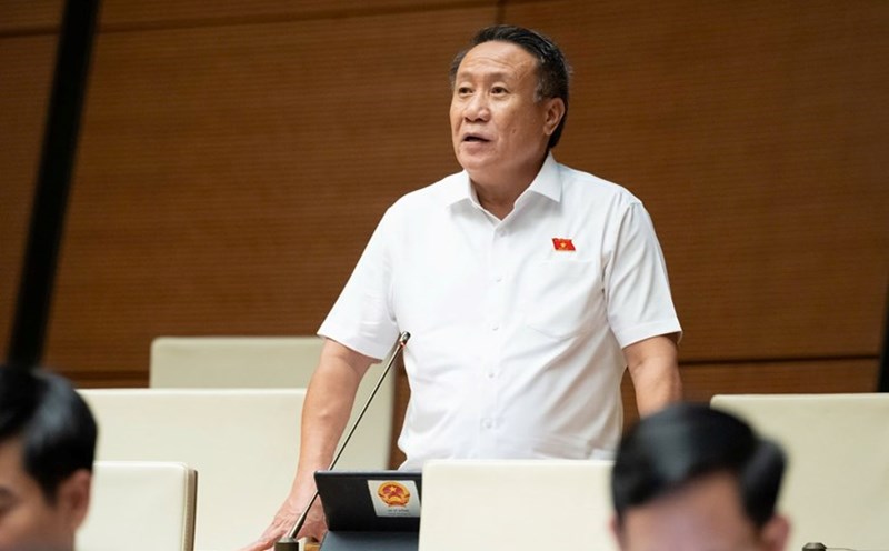 National Assembly delegate Ha Sy Dong (Quang Tri delegation). Photo: Quochoi.vn