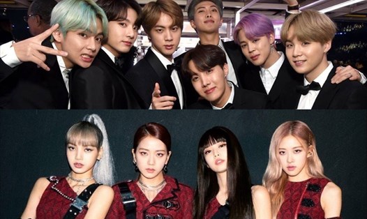 BTS và Blackpink. Ảnh: Lotte.
