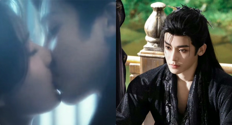 Hau Minh Ha directed the kissing scene. Photo: VieON.