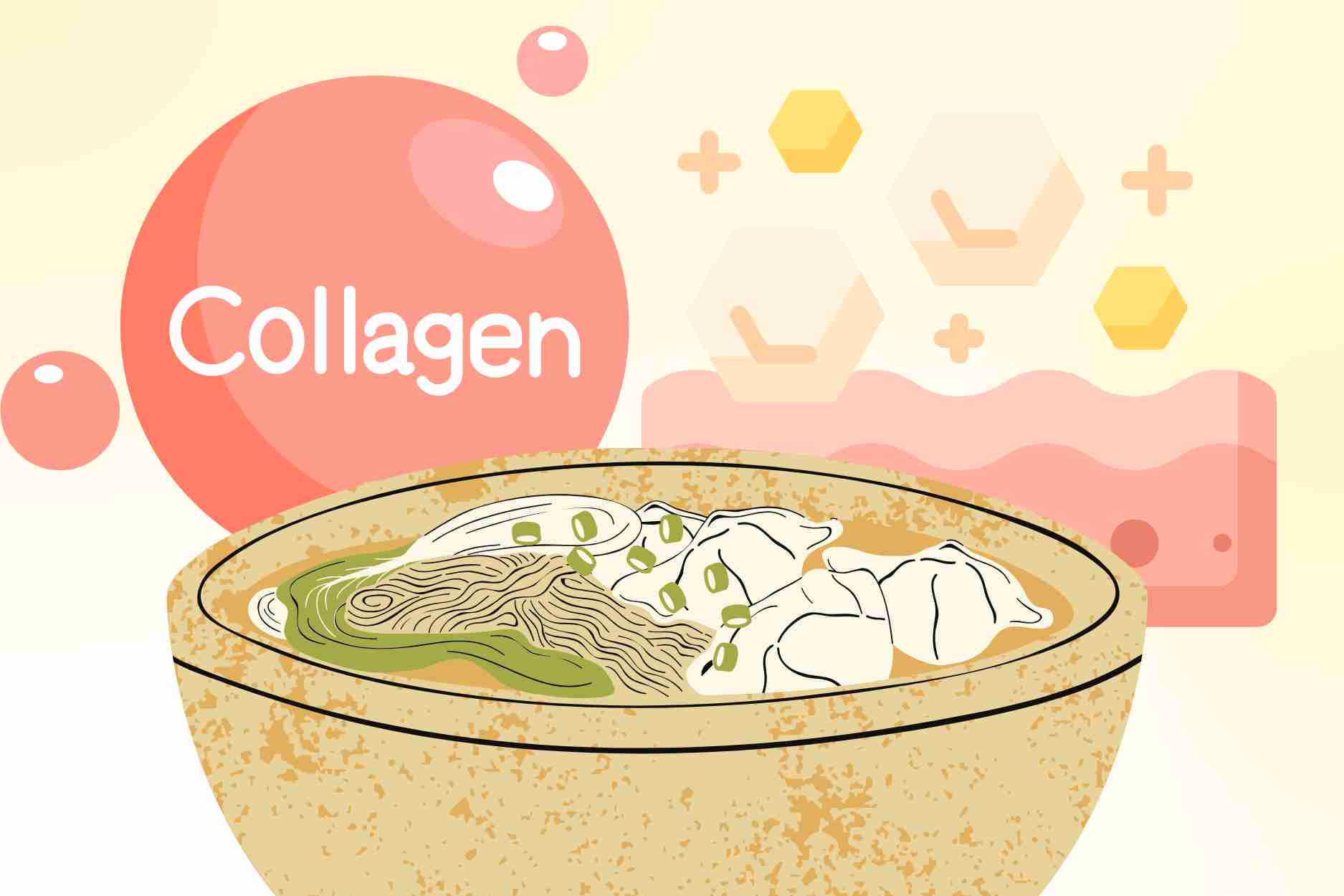 How to supplement collagen from natural foods that are good for the body