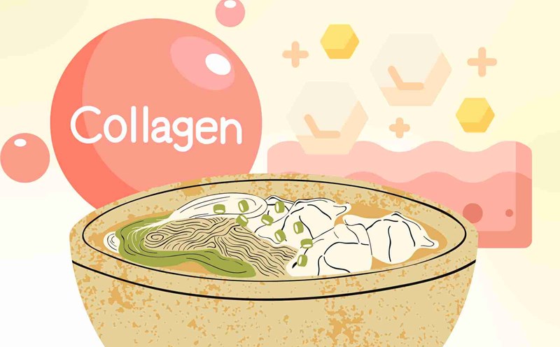 How to supplement collagen from natural foods that are good for the body