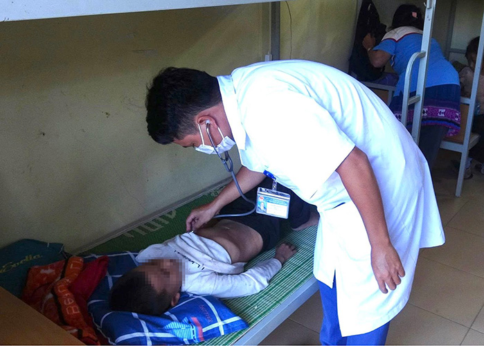 "The dysentery epidemic in Nam Ke commune has not detected any new cases in the past 24 hours. Photo: Nam Ke Commune