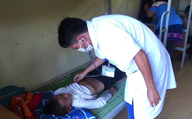 "The dysentery epidemic in Nam Ke commune has not detected any new cases in the past 24 hours. Photo: Nam Ke Commune