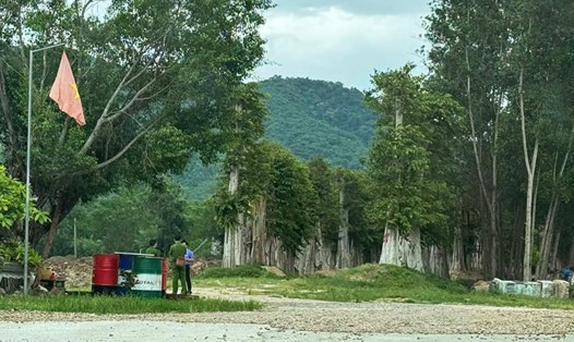Cơ quan công an điều tra vụ án "Vi phạm quy định về quản lý, sử dụng tài sản Nhà nước gây thất thoát, lãng phí; Tàng trữ trái phép vũ khí quân dụng; Nhận hối lộ và đưa hối lộ" xảy ra tại Gia Lai. Ảnh: Ngọc Hồ