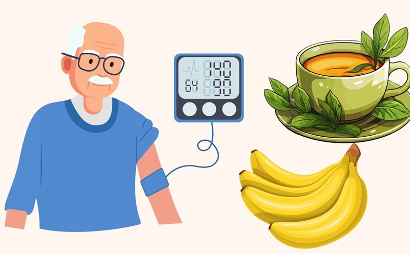 Lower blood pressure naturally without drugs, effective after 3 weeks. Graphics: Linh Dan