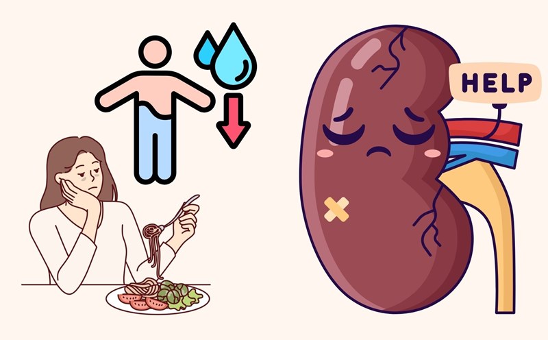 Don't do this in the morning if you don't want your kidneys to deteriorate early. Graphics: Linh Dan