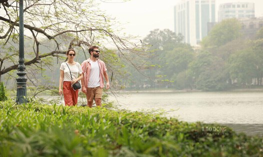 Dự báo thời tiết Hà Nội chuyển mưa dông, trời âm u do không khí lạnh tăng cường mạnh từ chiều 30.10. Ảnh: Hải Nguyễn