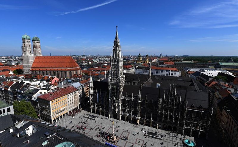 Scene in Munich, Germany. Photo: Xinhua