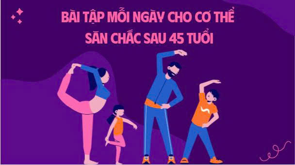 Daily exercises for a toned body after 45