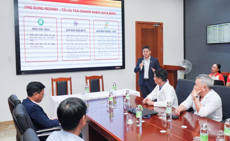 Ho so benh an dien tu la mot buoc di quan trong trong lo trinh chuyen doi so nganh y te. Anh: HDBank