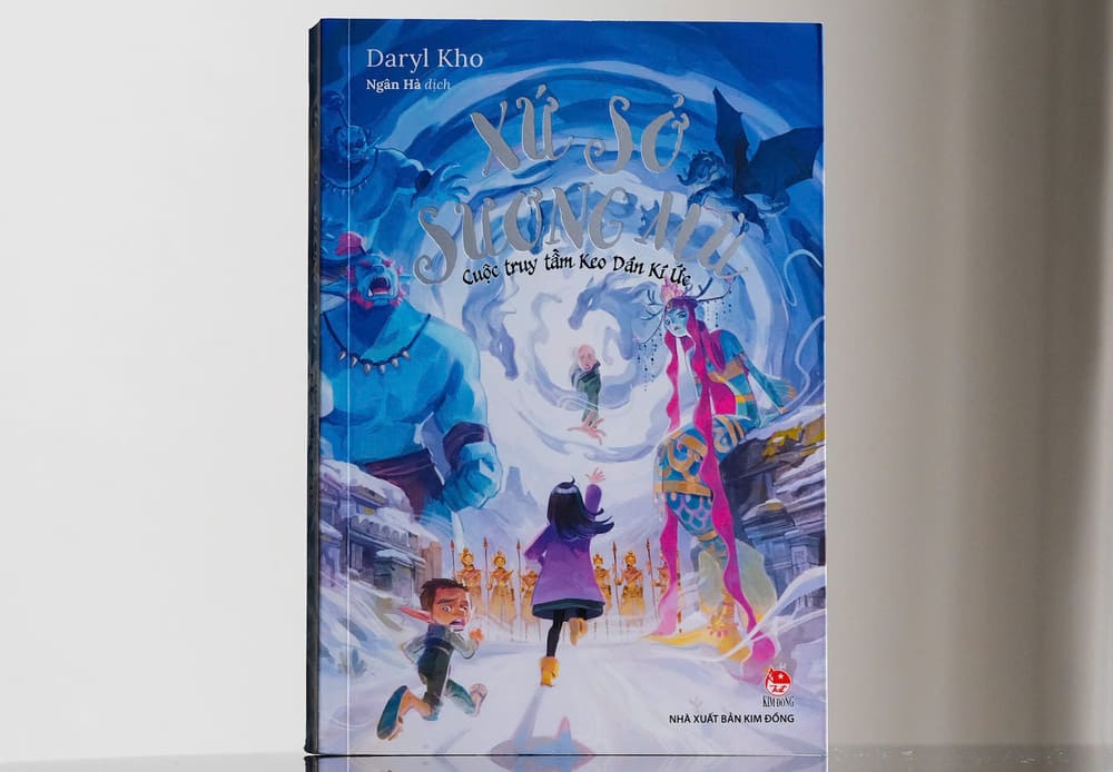 "The foggy land - The search for the golden reward" is officially released to Vietnamese readers. Photo: Publishing House