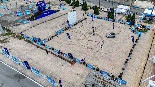 Actualmente los coches electricos se pueden utilizar como coches de practica de conduccion. Foto: Hong Minh