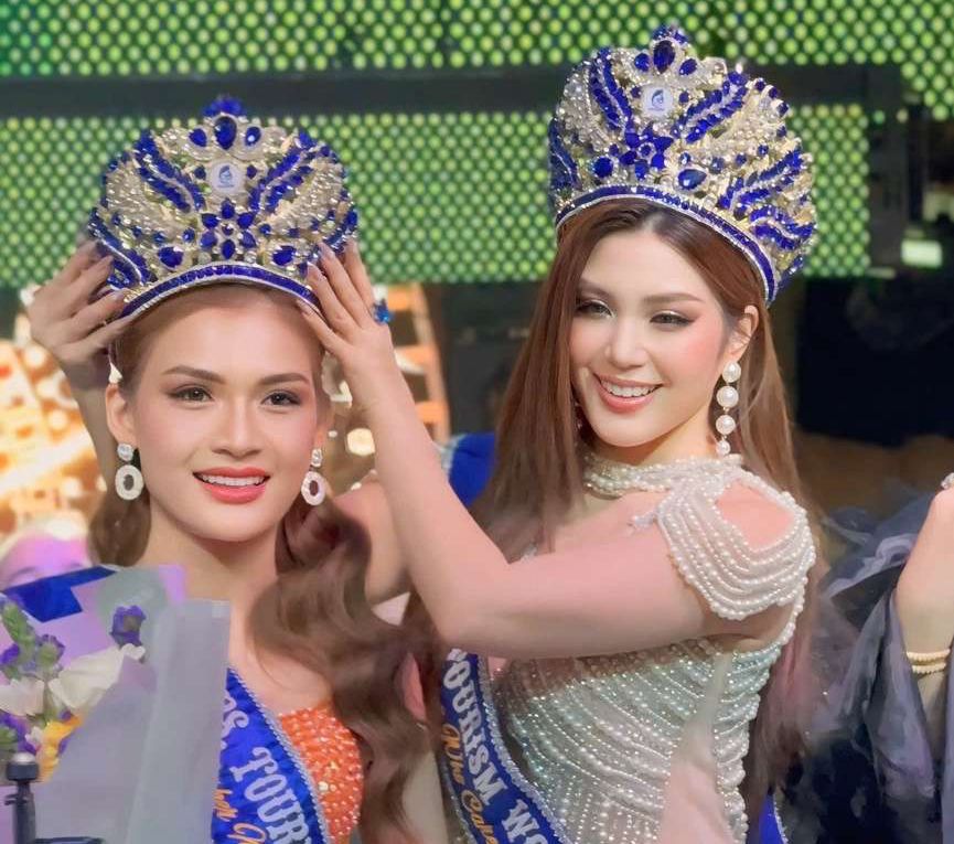 미스 투어리즘에서 우승한 미스 Mac Minh. 사진: 조직위원회.
