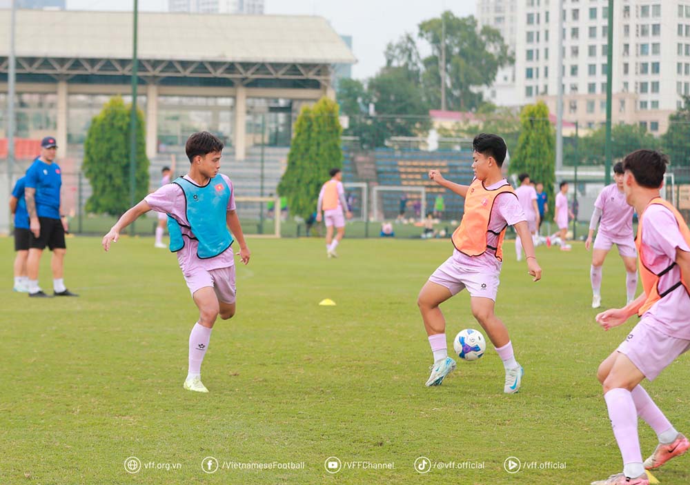 U17 Vietnam will gather on October 5 in Hanoi. Photo: VFF