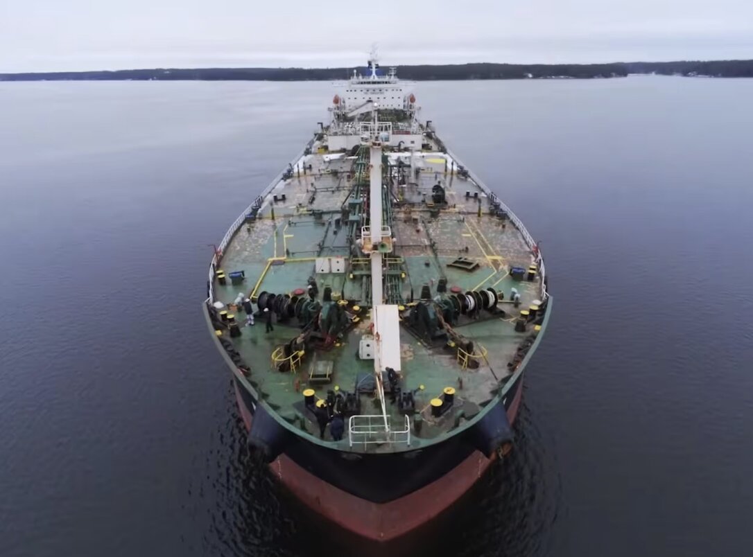Eagle S tanker. Photo: Finnish police
