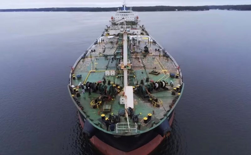 Eagle S tanker. Photo: Finnish police