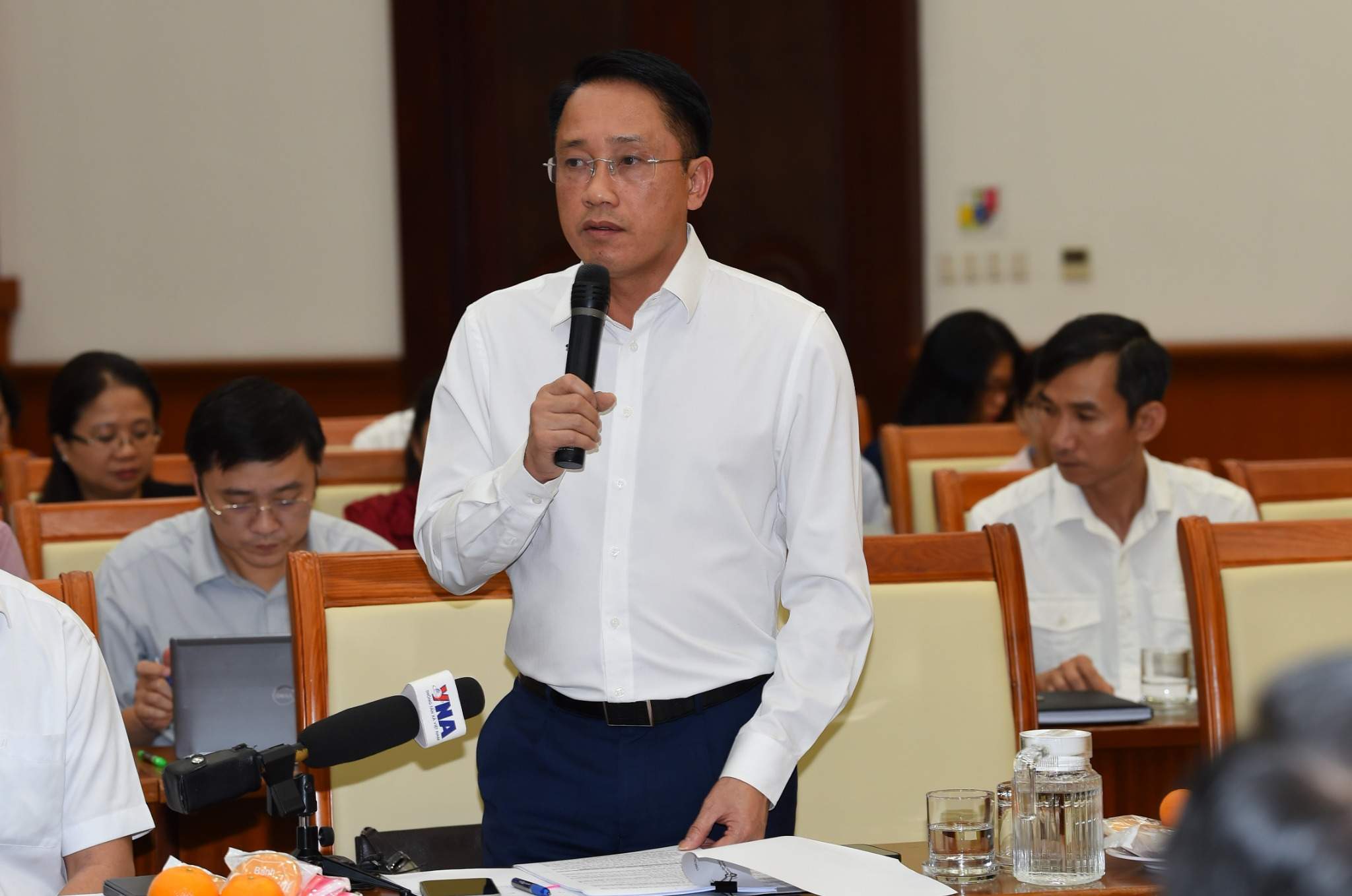 A representative of the Tax Department said that all implementation plans have been carefully prepared, ensuring that businesses can implement the regulations smoothly and conveniently. Photo: MOF