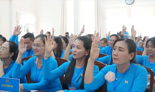 LĐLĐ TP Cần Thơ đã ban hành kế hoạch Tổ chức Đại hội Công đoàn cấp cơ sở tiến tới Đại hội Công đoàn TP Cần Thơ lần thứ I, nhiệm kỳ 2025 – 2030. Ảnh: Mỹ Ly