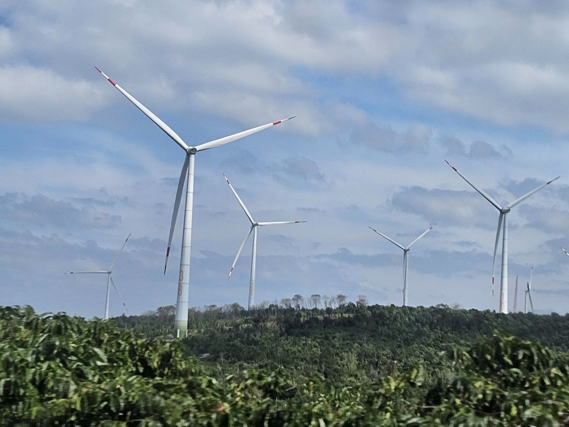 風力発電会社が数十億ドンの税金を滞納。写真:ミン・アイン