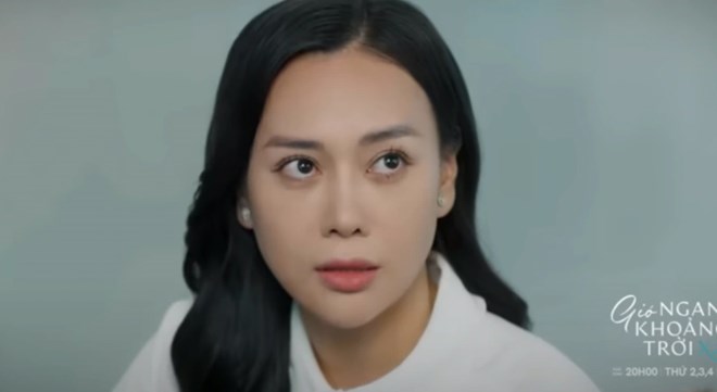 Phuong Oanh trong phim “Gio ngang khoang troi xanh“. Anh: VFC